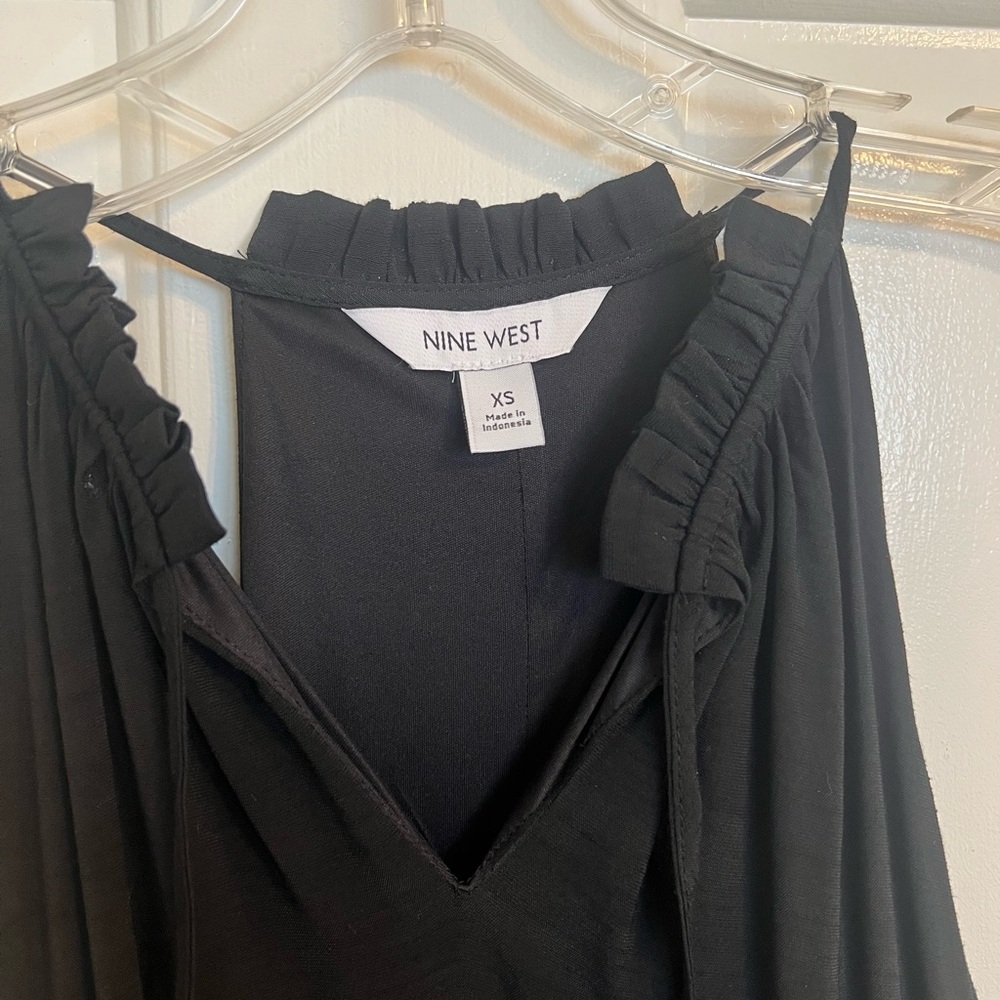 Nine West Black Maxi Dress, XS - Picture 2 of 7